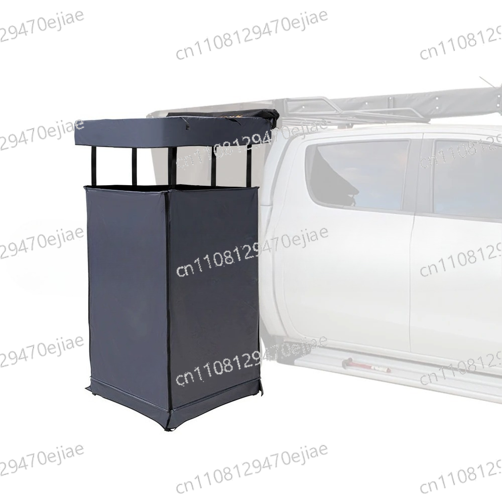 Outdoor Adventure Rv - Black Rubber Shower Tent | Portable