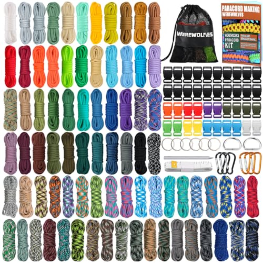Paracord 550 Feet - 80 Colors Paracord Cord 550 Paracord