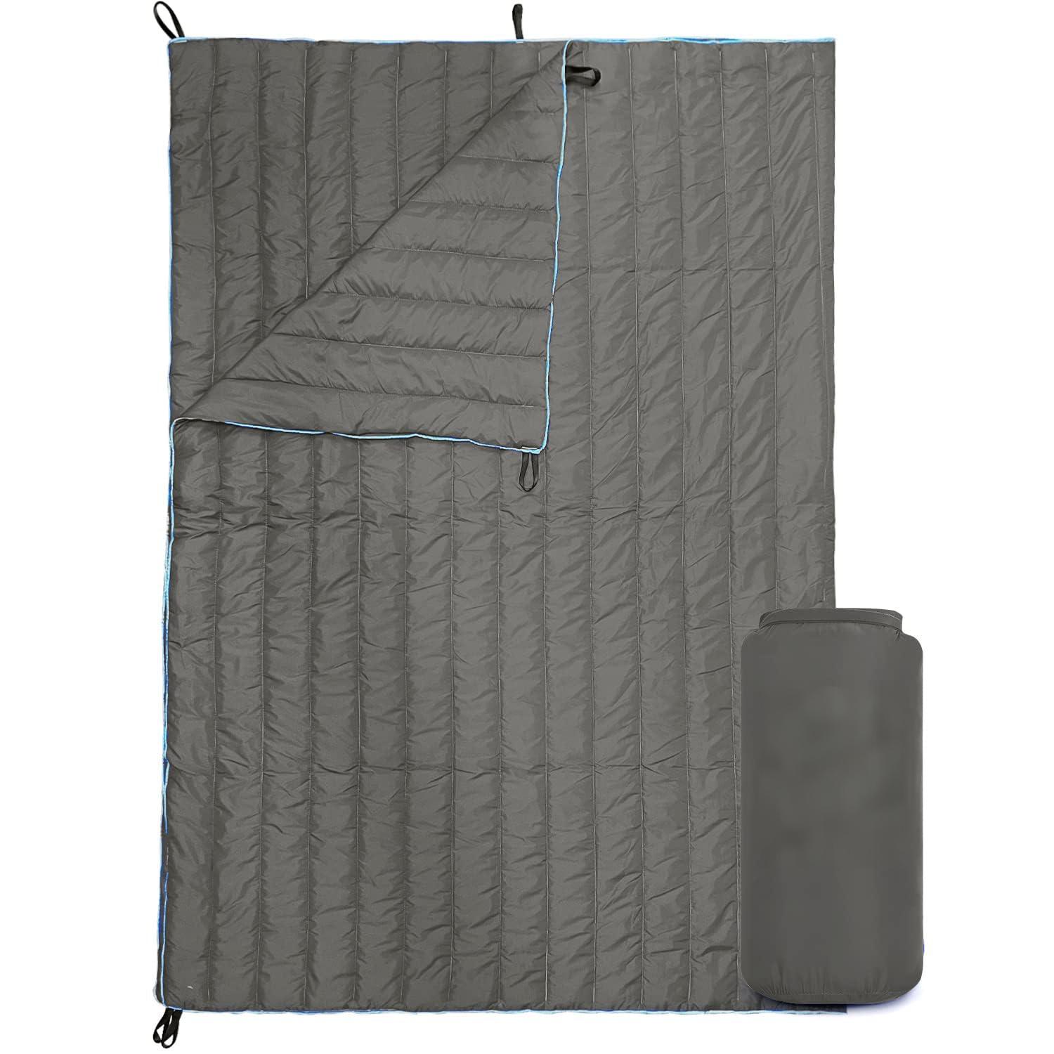 Outdoor Adventure Quilt - Machine Washable Polyester Fiber Camping Quilt