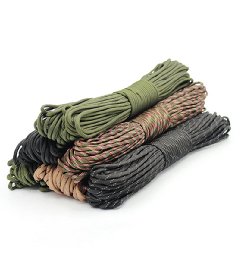 1pcs 550 Paracord Parchute Cor - مراجعة Paracord 550 Feet وسعره