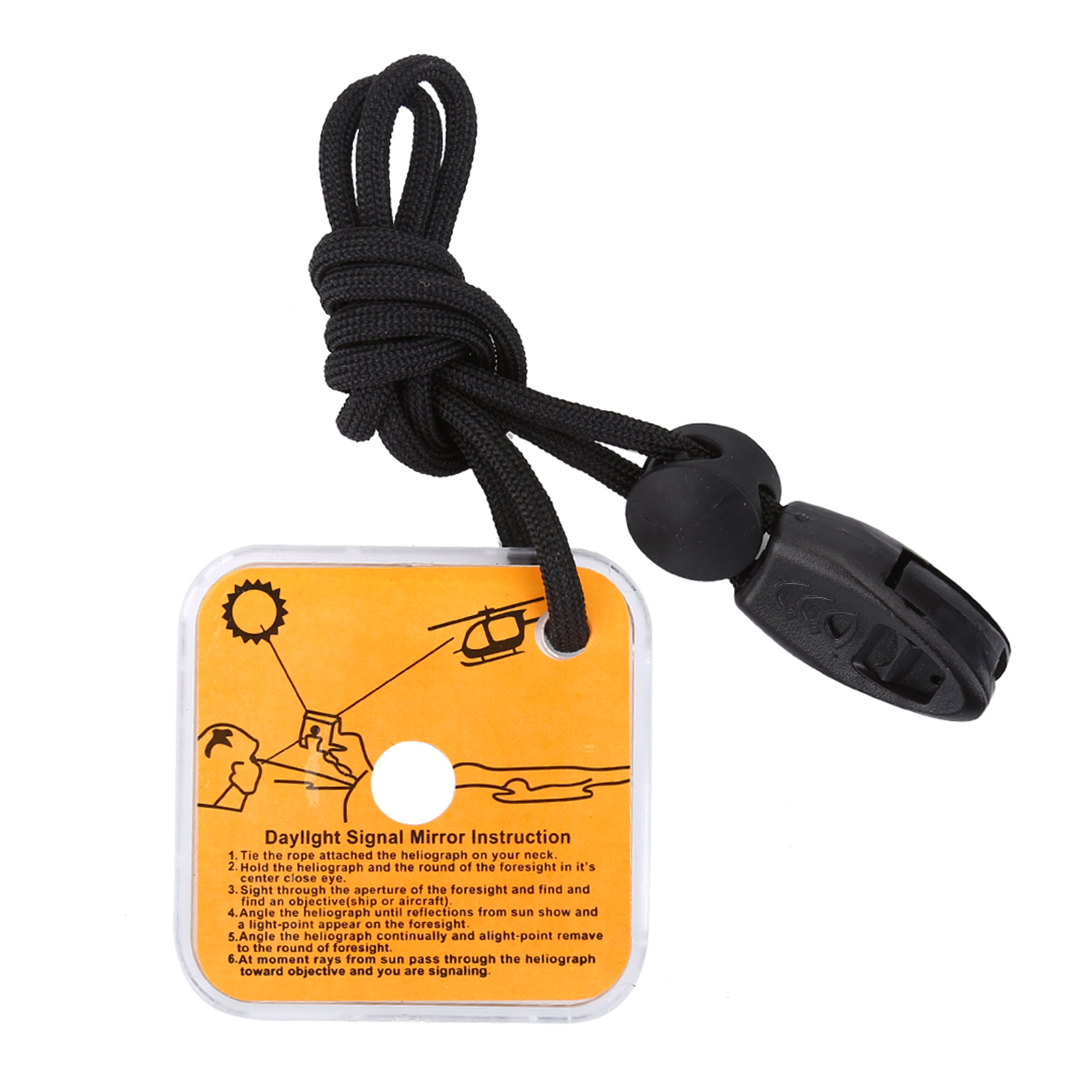 Outdoor Survival Emergency Sig - مراجعة Signal Mirror Rescue وسعره