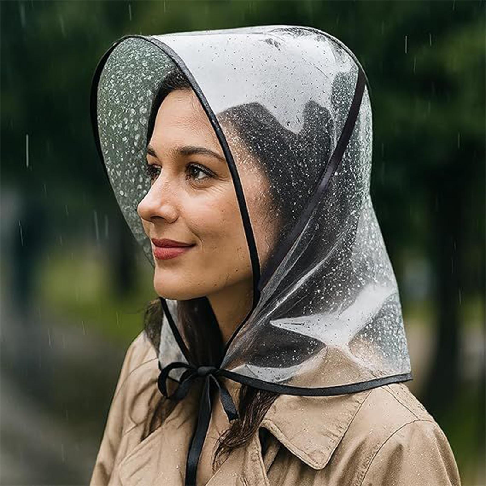 Reusable Transparent Rain Hat  - مراجعة Outdoor Adventure Hat وسعره