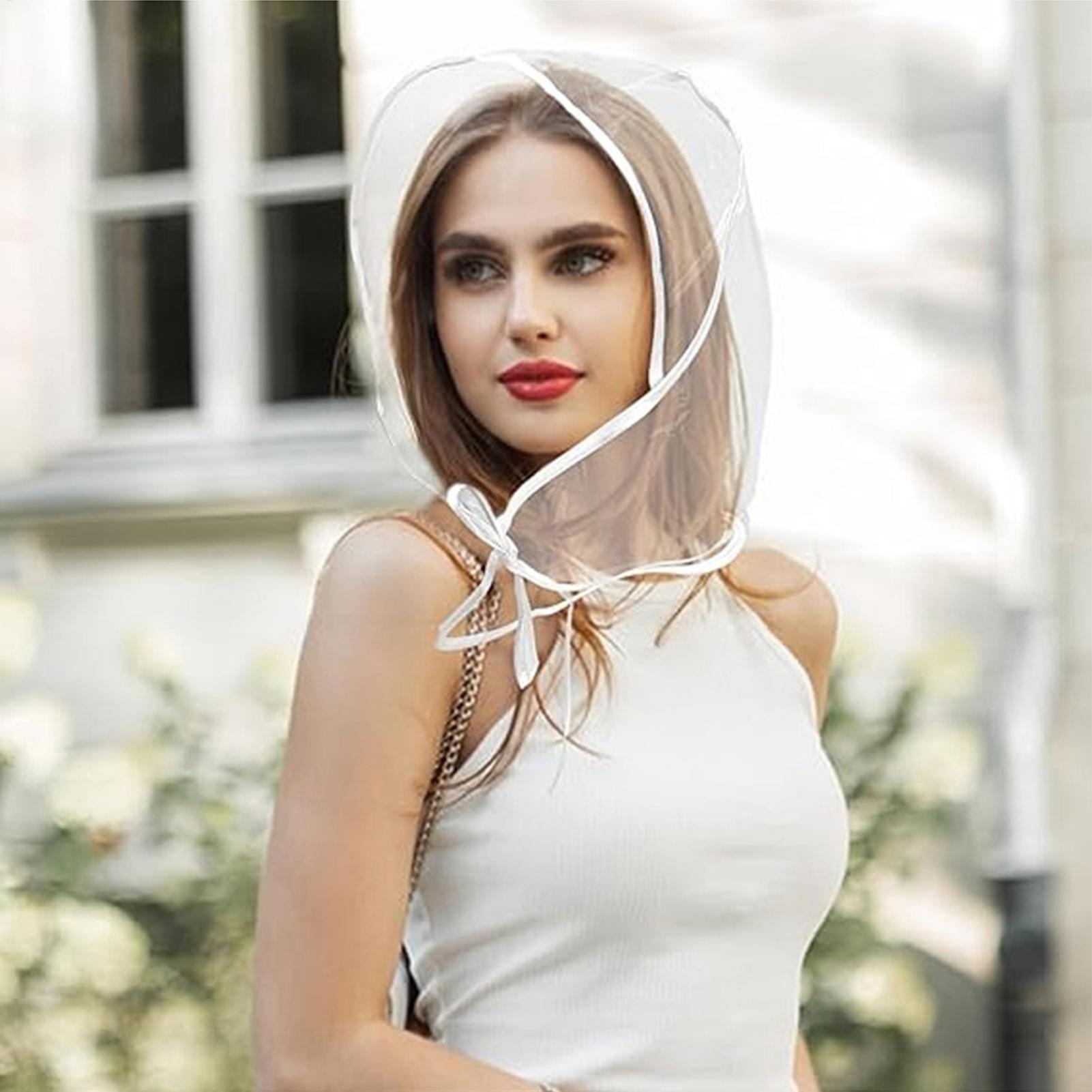 Reusable Transparent Rain Hat  - مراجعة Outdoor Adventure Hat وسعره