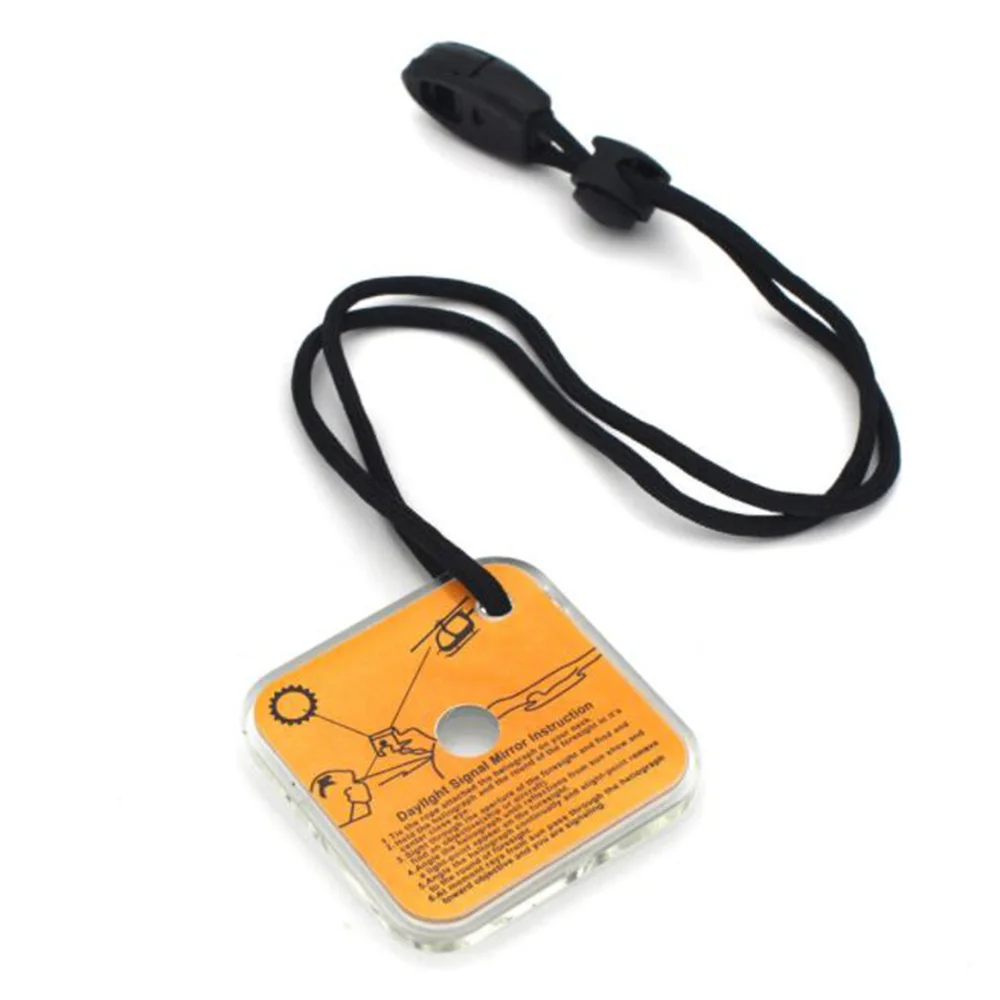 Outdoor Survival Reflective Si - مراجعة Signal Mirror Rescue وسعره