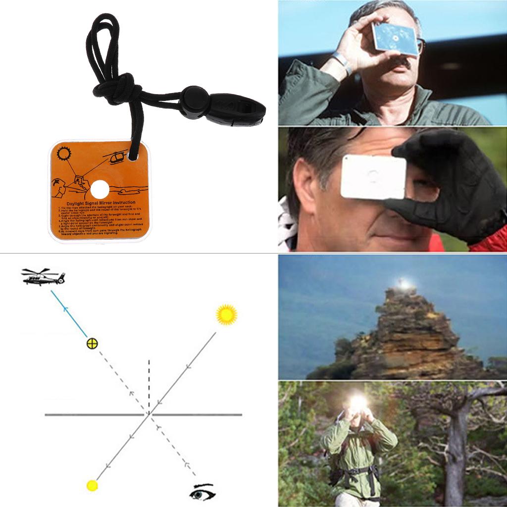 Transparent Survival Signal Mi - مراجعة Signal Mirror Rescue وسعره