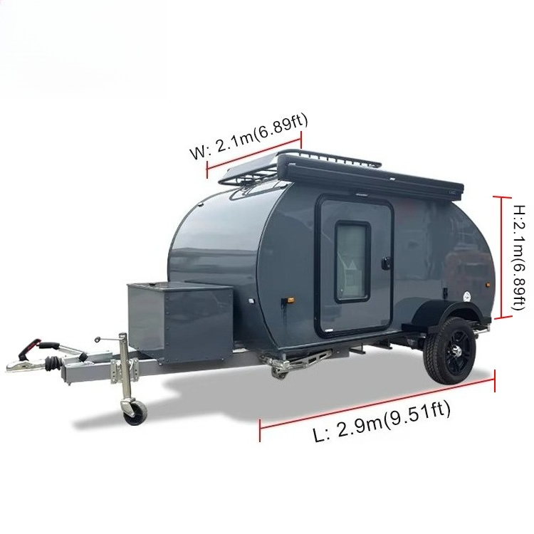 Fiberglass Offroad Teardrop Tr - مراجعة Outdoor Adventure Rv وسعره