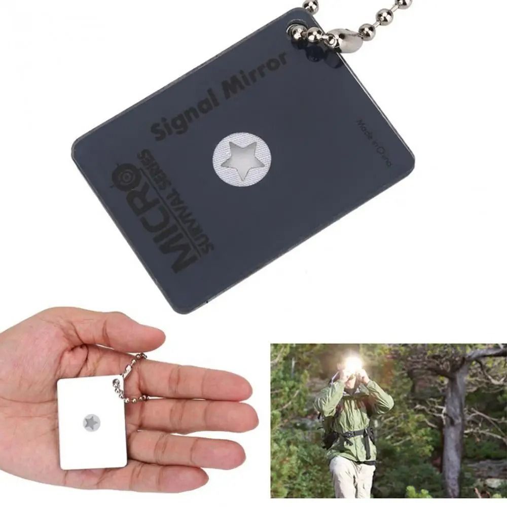 Reflective Outdoor Signal Mirr - مراجعة Signal Mirror Rescue وسعره