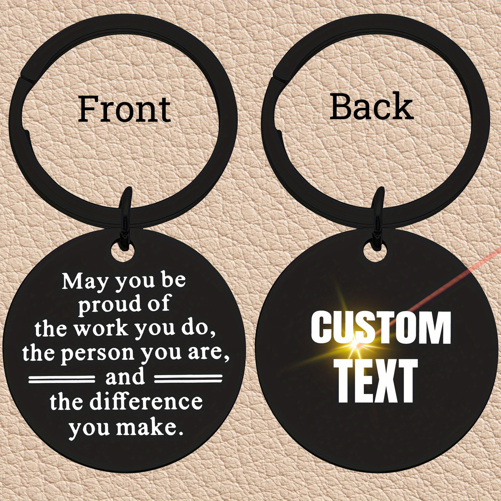 Custom Black Round Keychain, M - مراجعة Outdoor Adventure Birthday Party وسعره