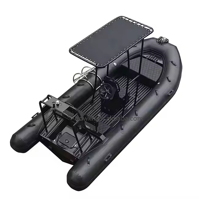 13ft Aluminum Hull Hypalon/PVC - مراجعة Outdoor Adventure Hull وسعره