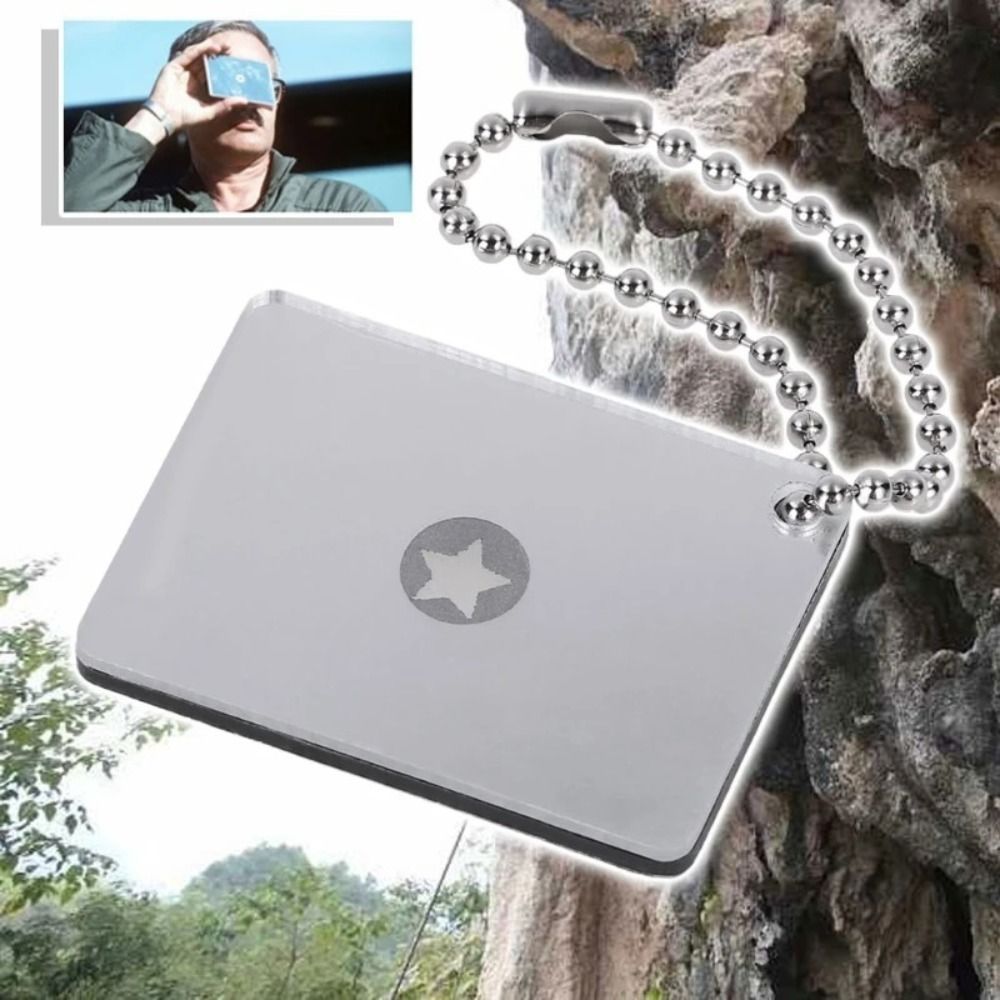 Reflective Outdoor Signal Mirr - مراجعة Signal Mirror Rescue وسعره