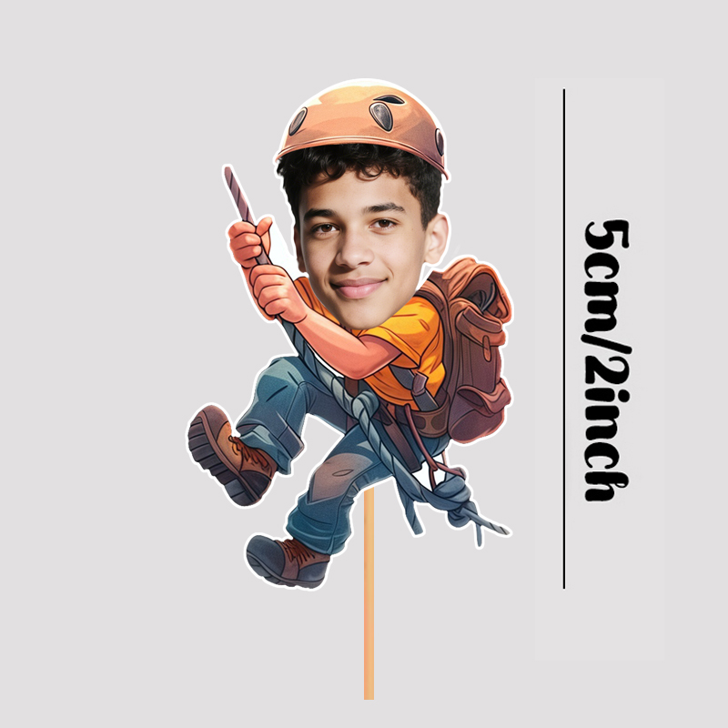 12/24pcs Custom Mountain Climb - مراجعة Outdoor Adventure Birthday Party وسعره