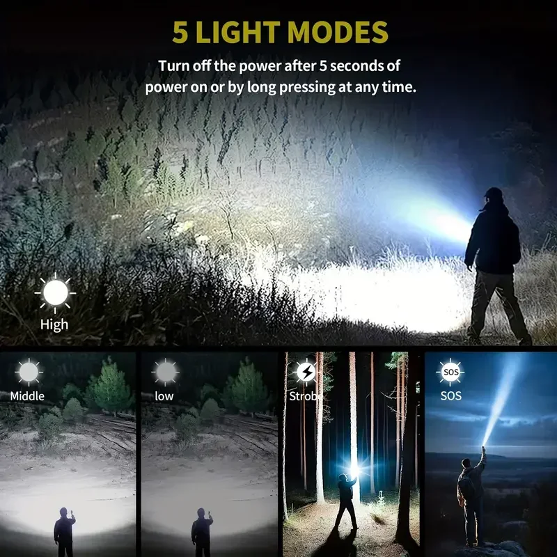 Ultra Powerful Flashlight Conc - مراجعة Outdoor Adventure Camp وسعره