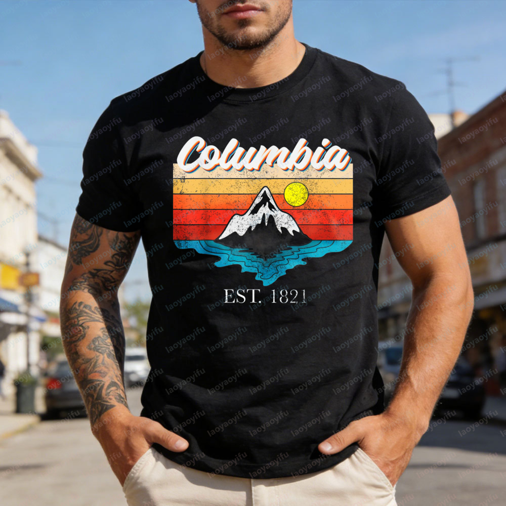 Columbia Mountain Sunset Men T - مراجعة Outdoor Adventure Outfit وسعره