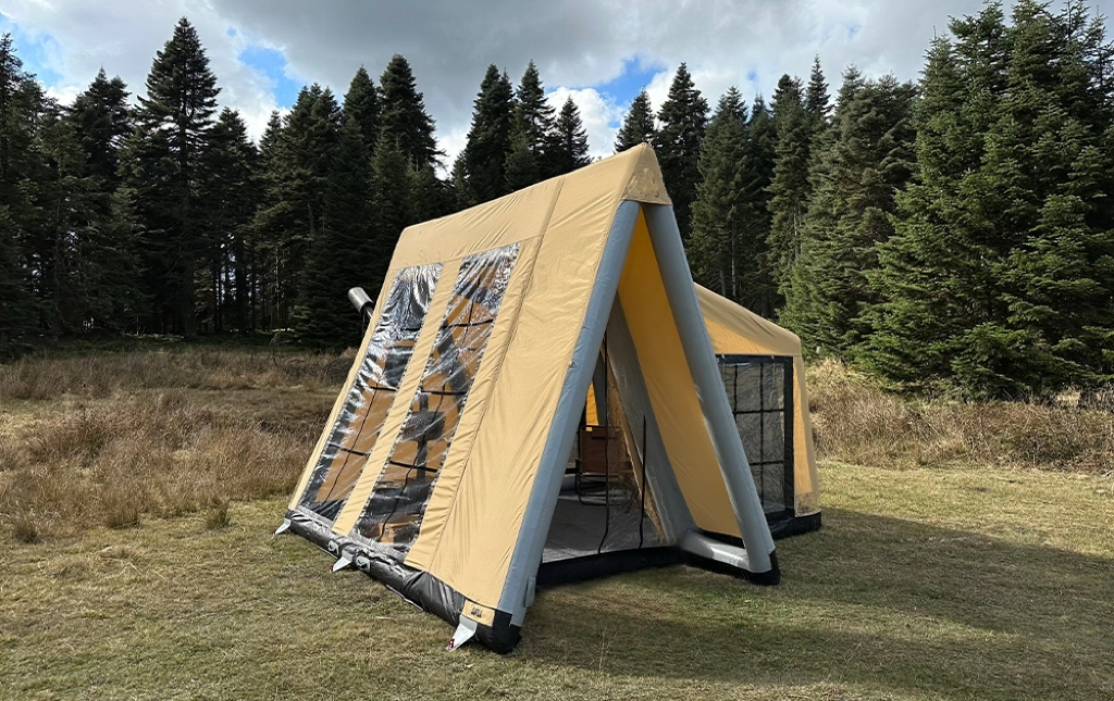 Portable Inflatable Camping Te - مراجعة Outdoor Adventure Rv وسعره