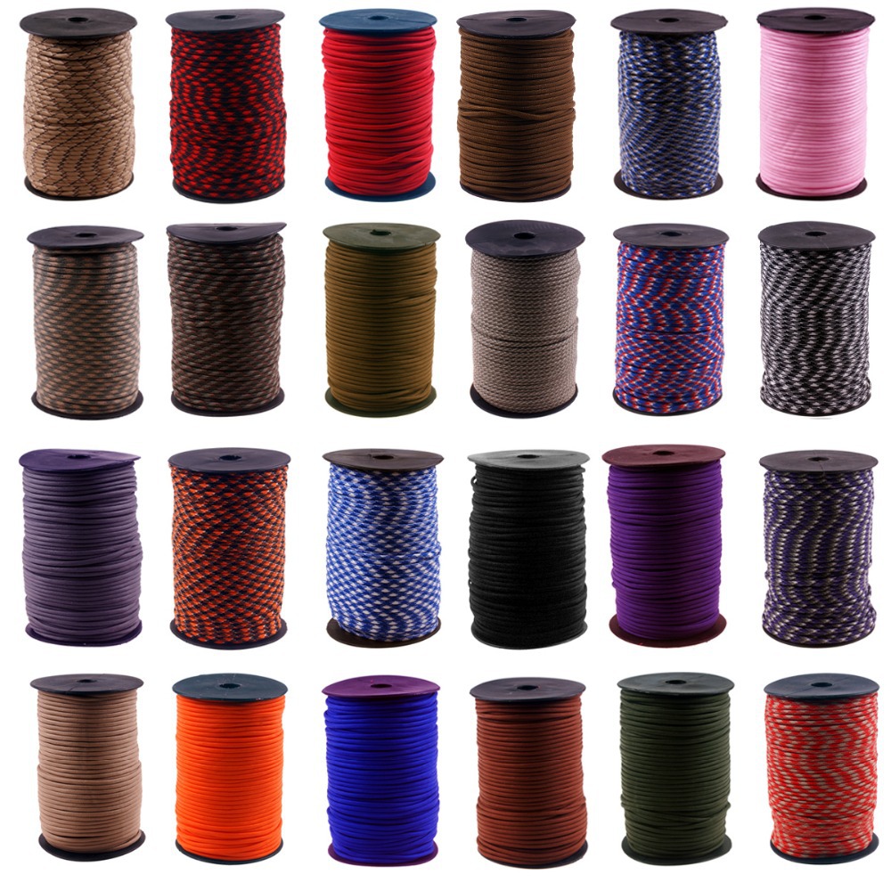 100 meters (320 feet ) Spool 5 - مراجعة Paracord 550 Feet وسعره