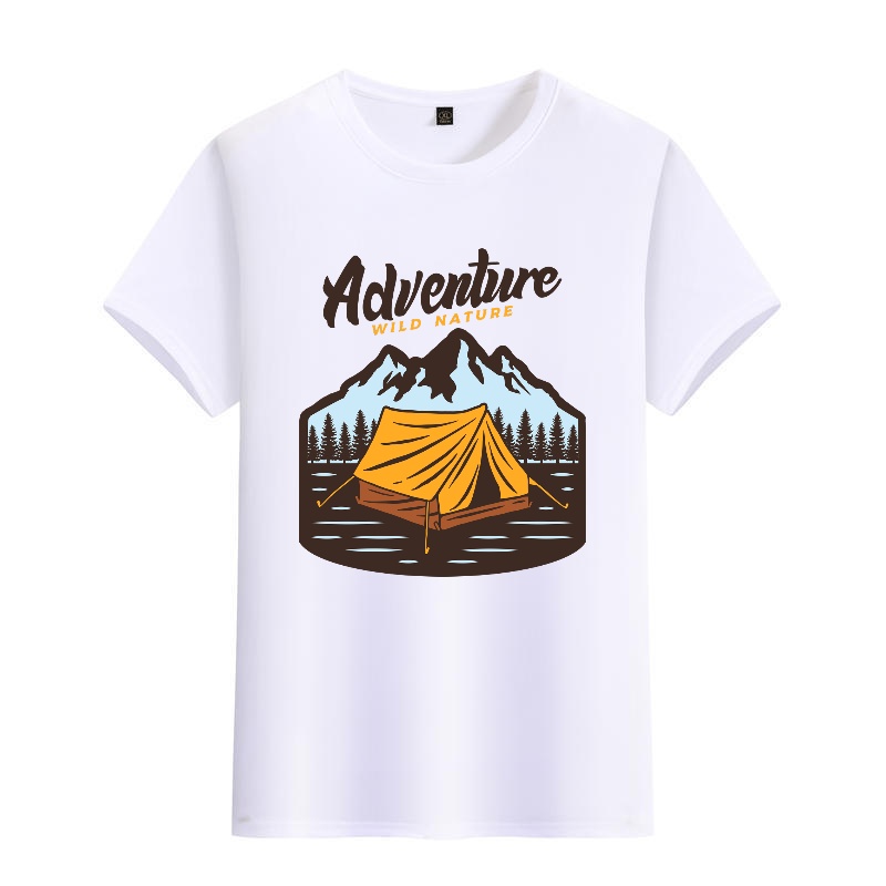 Men's Black Round-Neck Short-S - مراجعة Outdoor Adventure Outfit وسعره