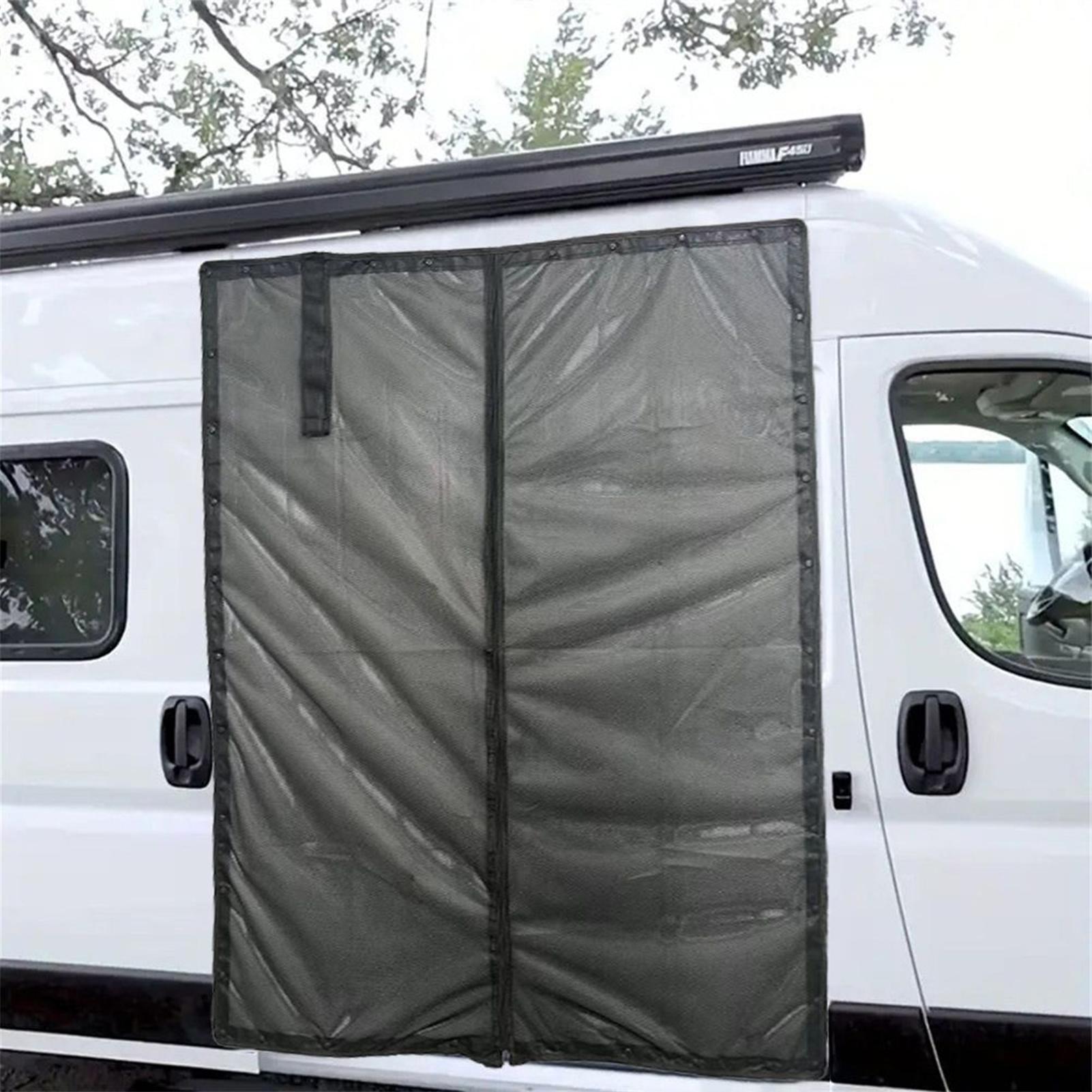 Van Door Screen UV-Resistant N - مراجعة Outdoor Adventure Rv وسعره