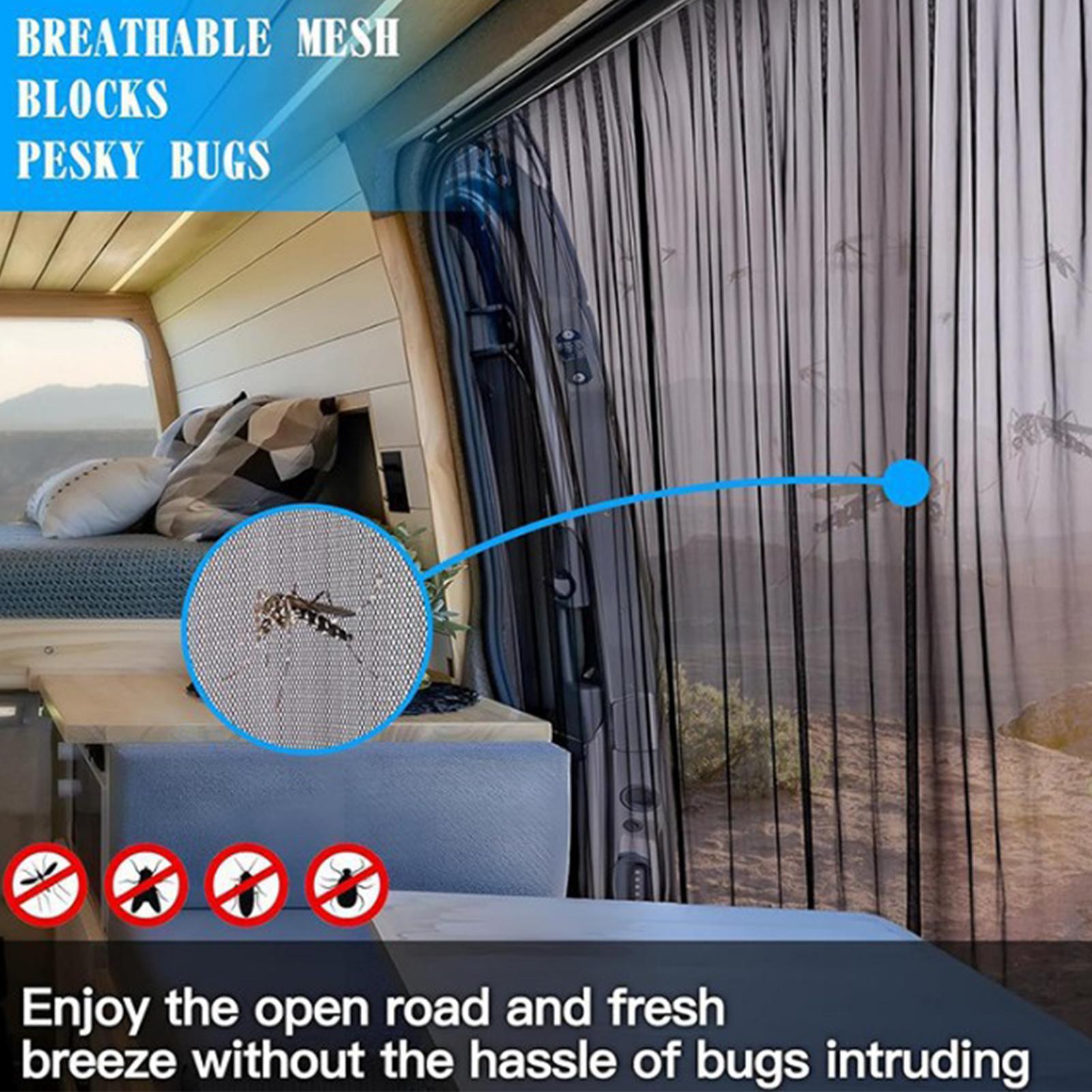 Van Door Screen UV-Resistant N - مراجعة Outdoor Adventure Rv وسعره