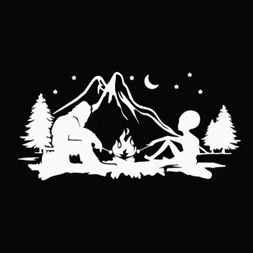 Alien and Bigfoot Campfire Vin - مراجعة Outdoor Adventure Rv وسعره