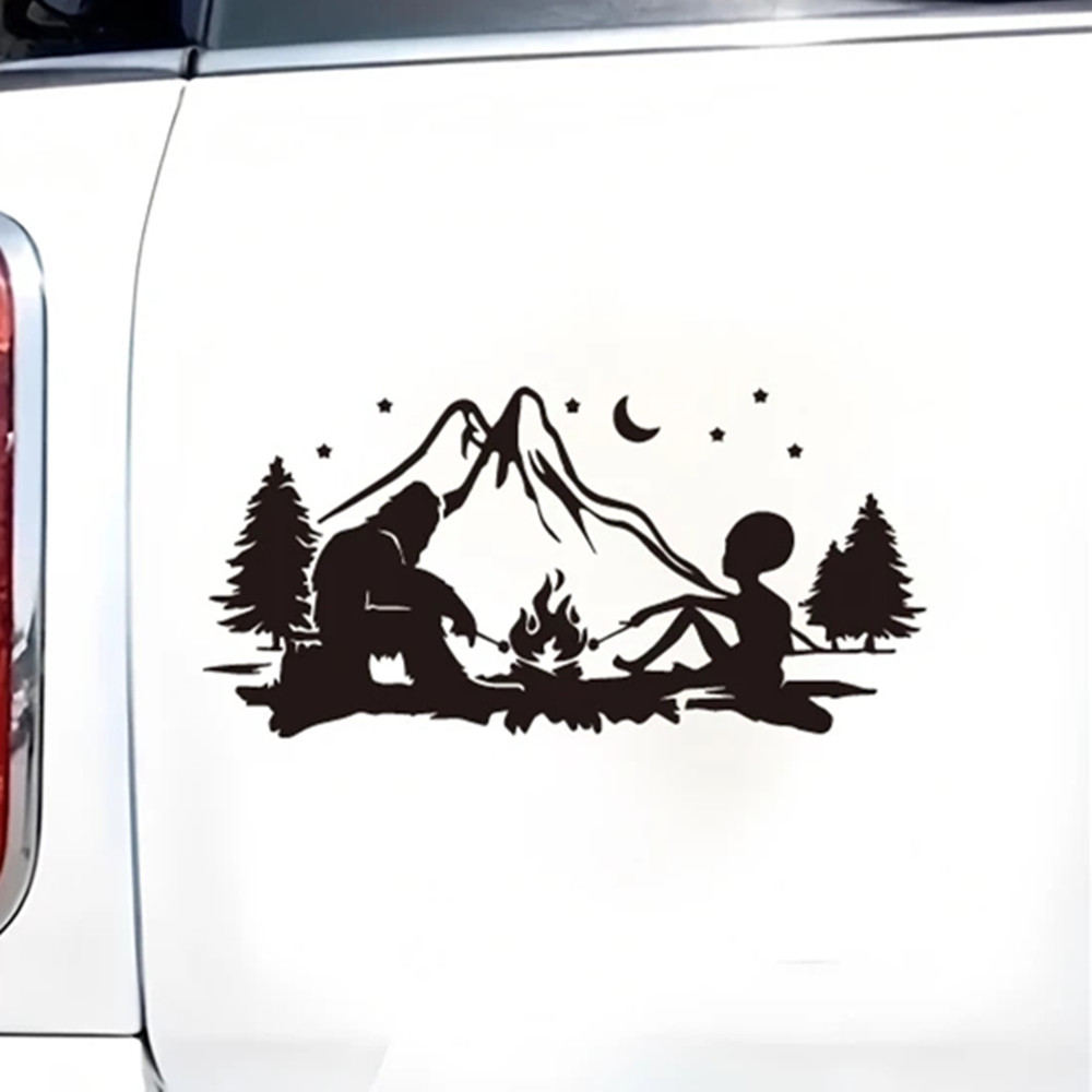 Alien and Bigfoot Campfire Vin - مراجعة Outdoor Adventure Rv وسعره