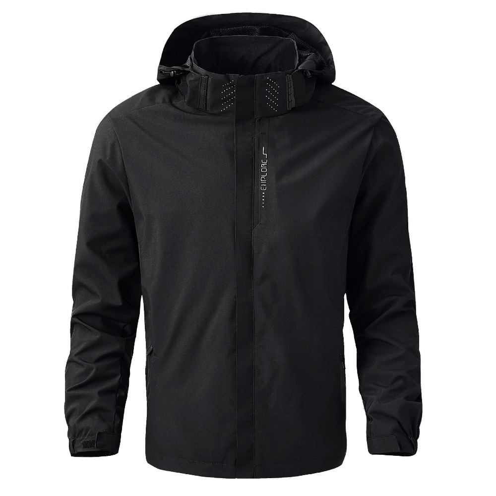 Men's Waterproof Rain Jacket L - مراجعة Outdoor Adventure Hat وسعره