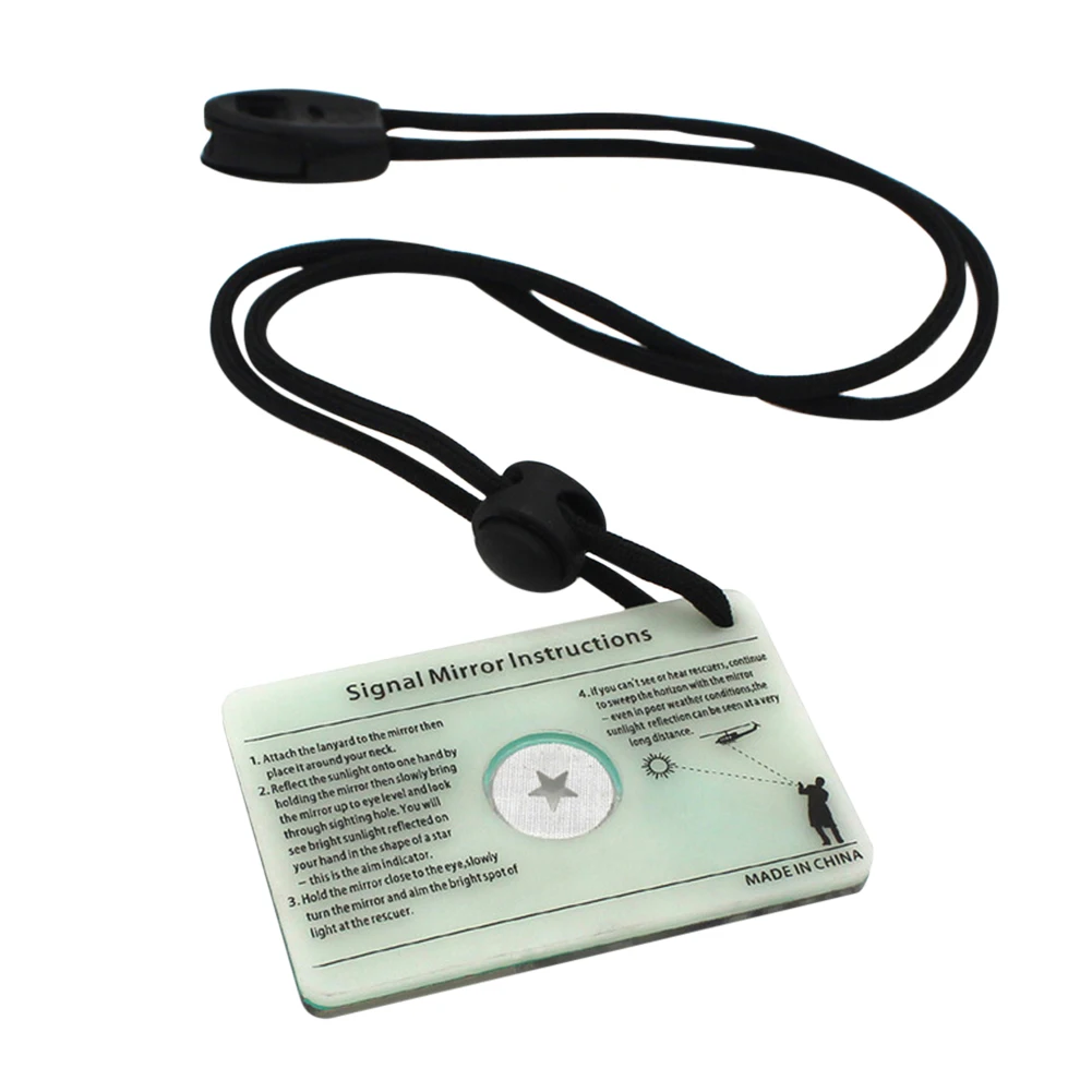 Multifunction Survival Marine  - مراجعة Signal Mirror Rescue وسعره
