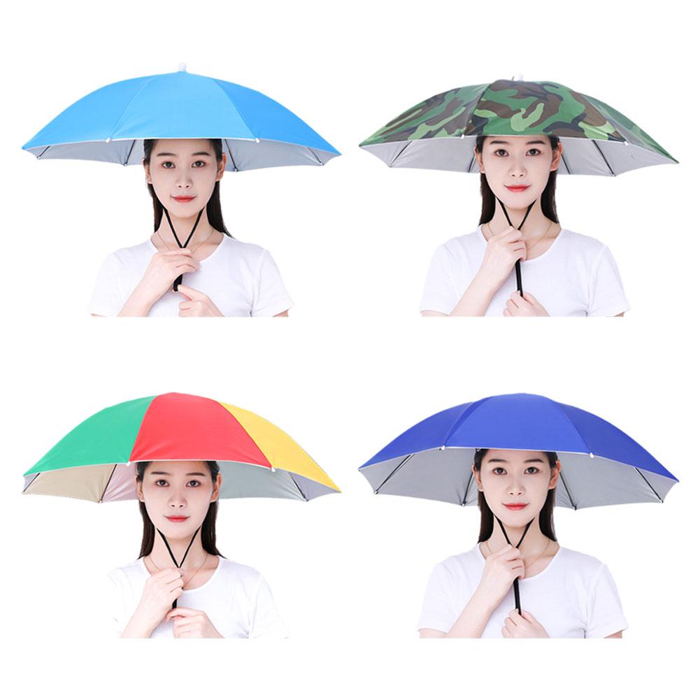 Portable Rain Umbrella Hat Fol - مراجعة Outdoor Adventure Hat وسعره