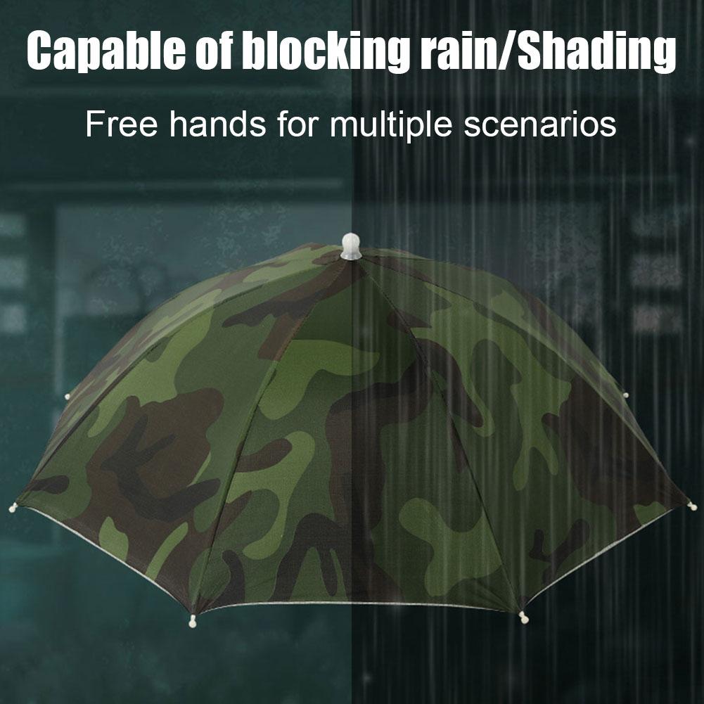 Portable Rain Umbrella Hat Fol - مراجعة Outdoor Adventure Hat وسعره