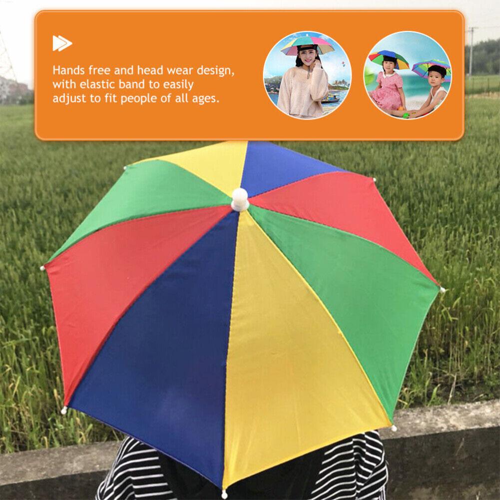 Portable Rain Umbrella Hat Fol - مراجعة Outdoor Adventure Hat وسعره