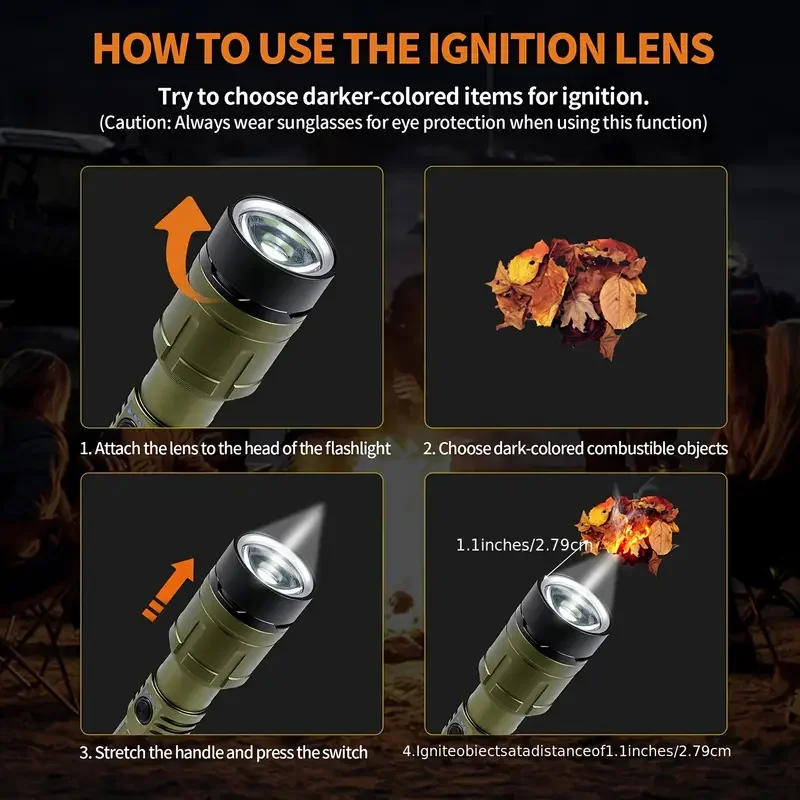 Ultra Powerful Flashlight Conc - مراجعة Outdoor Adventure Camp وسعره