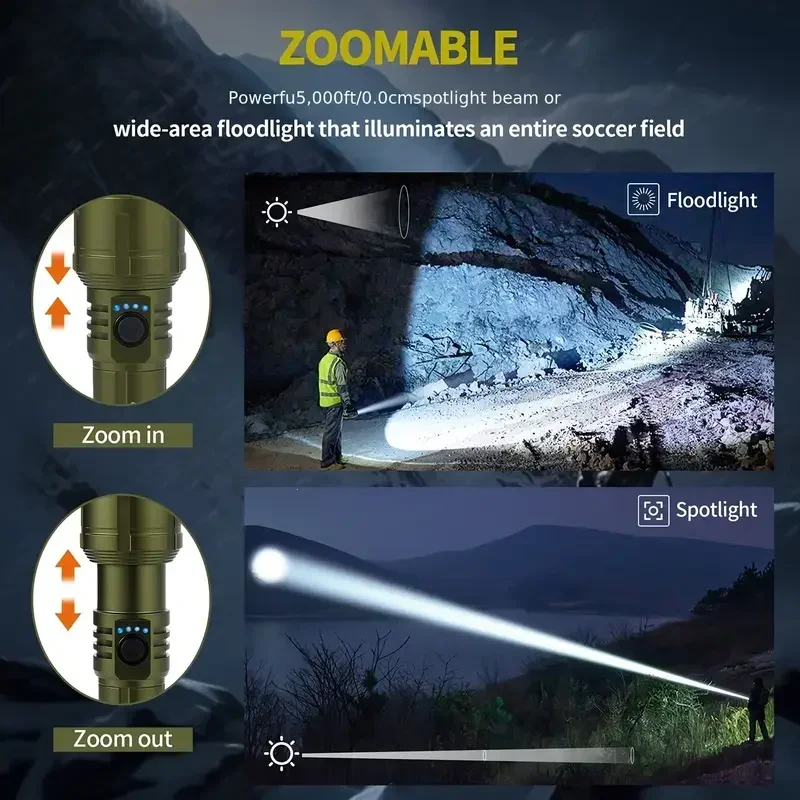 Ultra Powerful Flashlight Conc - مراجعة Outdoor Adventure Camp وسعره