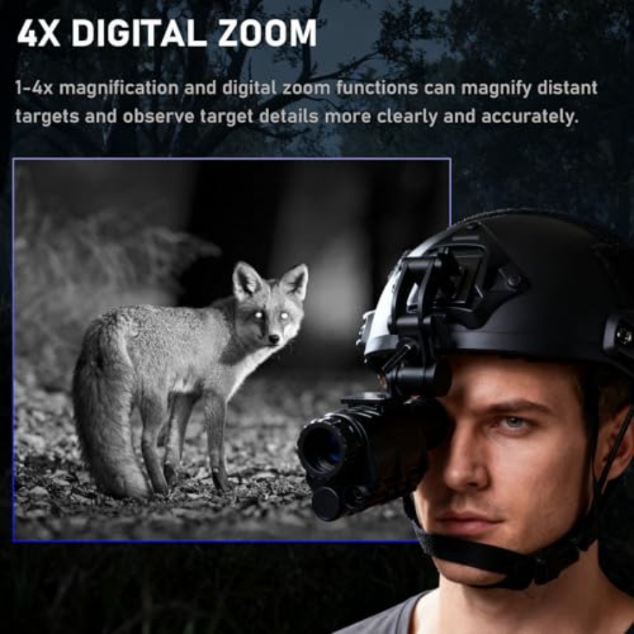 Digital 4X Zoom Night Vision M - مراجعة Outdoor Adventure Camp وسعره