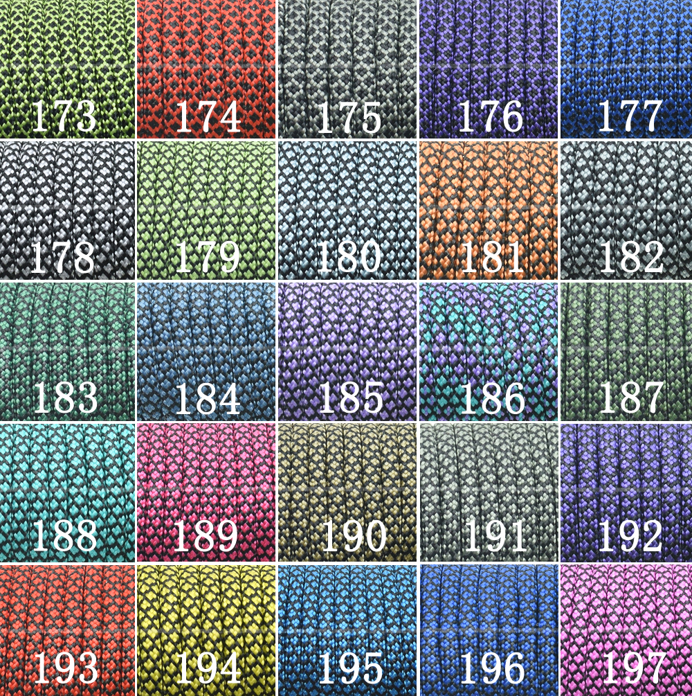 1pcs 550 Paracord Parachute Co - مراجعة Paracord 550 Feet وسعره