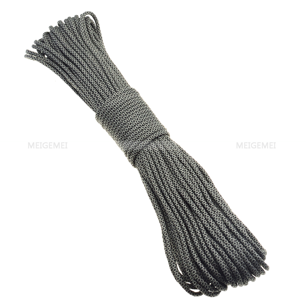 1pcs 550 Paracord Parachute Co - مراجعة Paracord 550 Feet وسعره