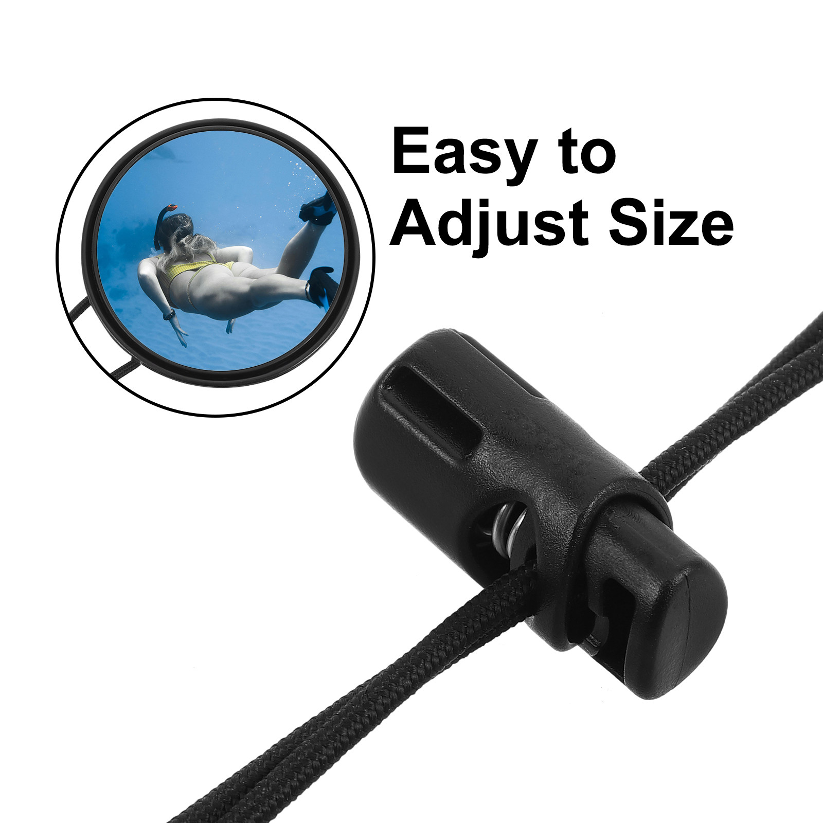 Dive Mirror Adjustable Strap S - مراجعة Signal Mirror Rescue وسعره