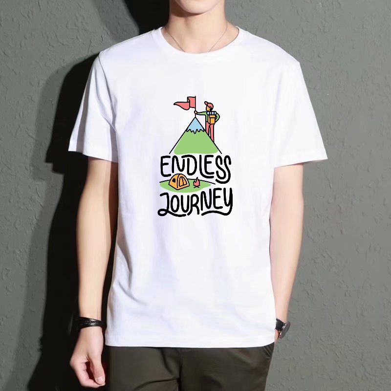 Men's Black Round-Neck Short-S - مراجعة Outdoor Adventure Outfit وسعره